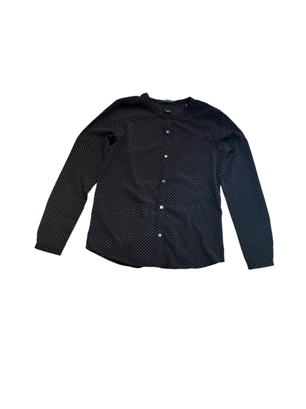 Maison Scotch Scotch & Soda Stardust 77 Black Long-Sleeve Button-Up Shirt Size 1